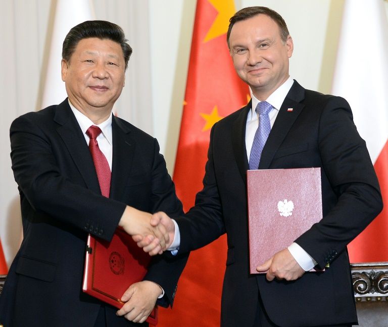 China's Xi weaves Poland into'new silk road plan