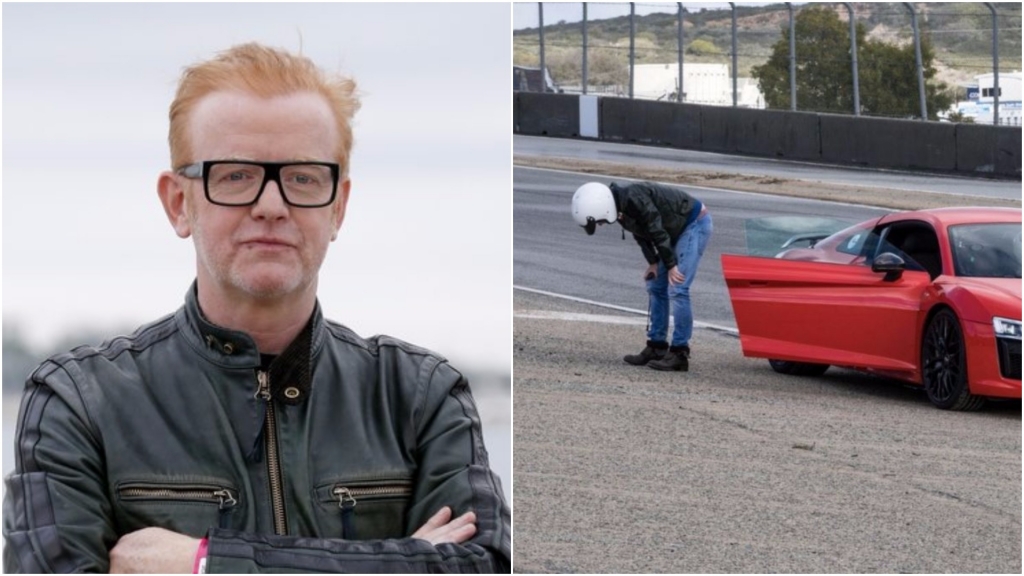 Chris Evans threw up on Top Gear after high-speed lap and everyone loved