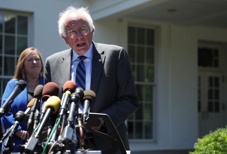 39;After we can determine whether or not we are going to have a strong and progressive platform I will be able to make other decisions,&#39 Sanders said Sunday alluding to a potential Clinton endorsement