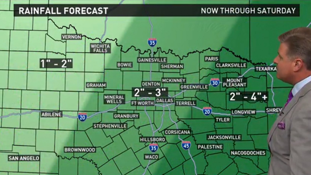 More rain moving into Central Texas