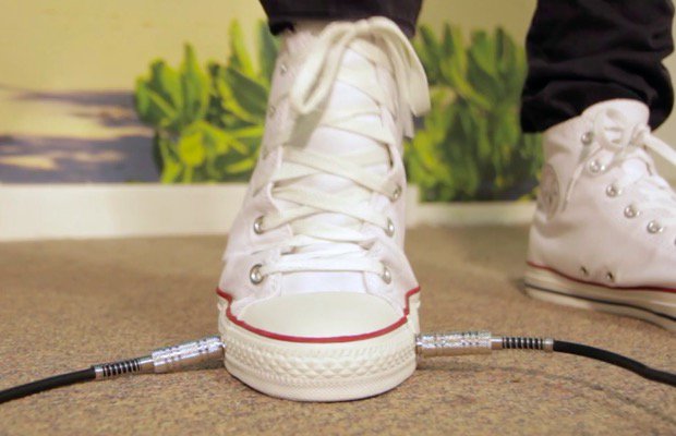 Converse Unveil New Sneaker With Built-In Guitar Pedal