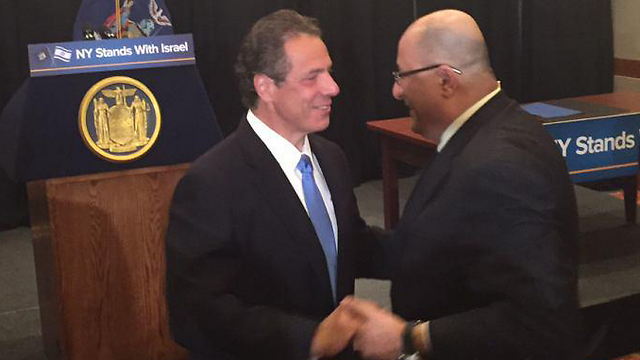 Governor Andrew Cuomo and Consul General Ido Aharoni