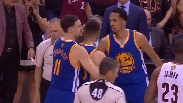 Curry was fined for throwing his mouthpiece into the stands after fouling out of the game with 4:22 left