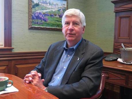 Michigan Governor Rick Snyder