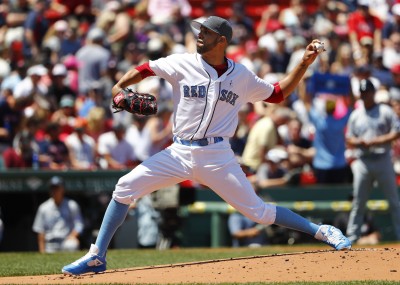 David Price went eight innings for a third straight start