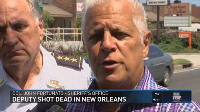 Louisiana sheriff's deputy shot and killed during street stop