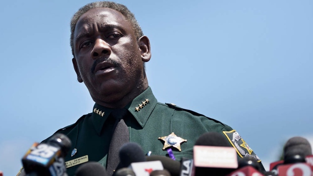 Orange County Sheriff Jerry Demings speaks at a news conference on Monday. Demings said Wednesday there was no indication Will and Melissa Graves of suburban Omaha Neb. committed any crime that contributed to the death of their son Lane Graves who was