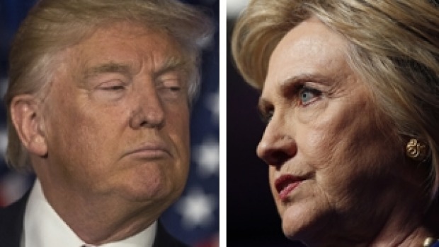 Donald Trump and Hillary Clinton