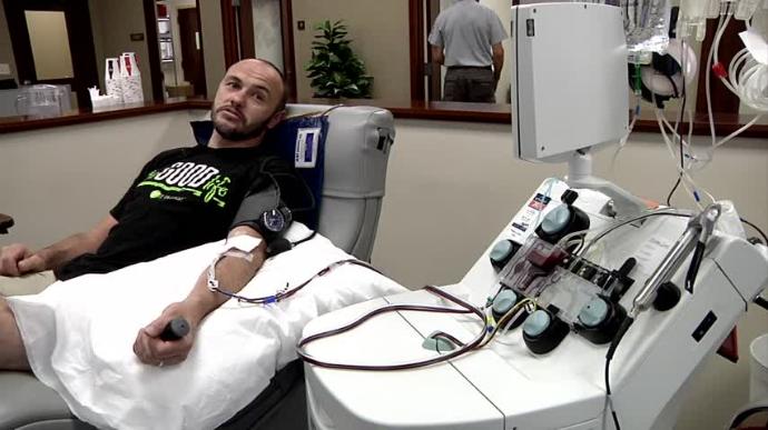 Blood donors coming out in 'record numbers'