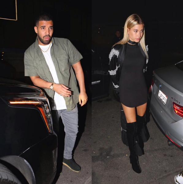 Drake and Hailey Baldwin