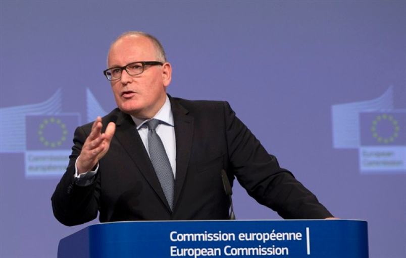 Official: EU finds Poland amiss on rule of law