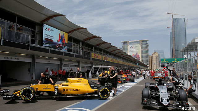 Formula One- Grand Prix of Europe- Baku