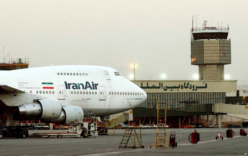 FILE- A Boeing 747 of Iran's national airline is seen at Mehrabad International Airport in Tehran June 2003