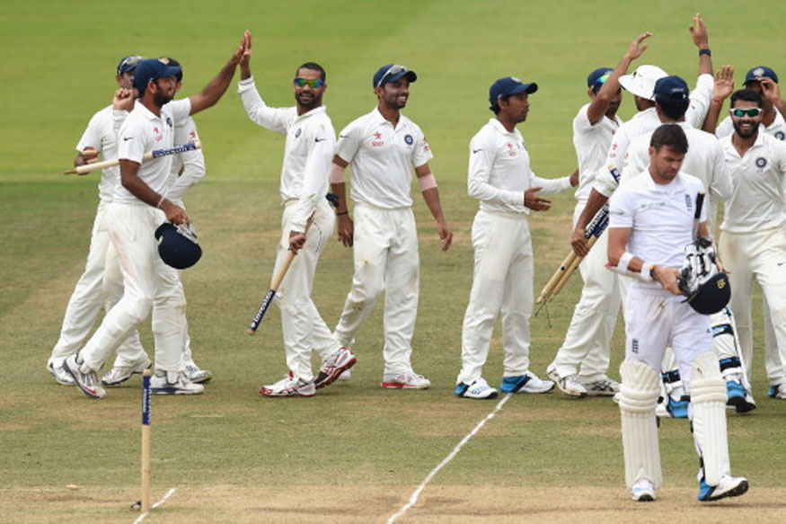 File image of Indian team celebrating a wicket