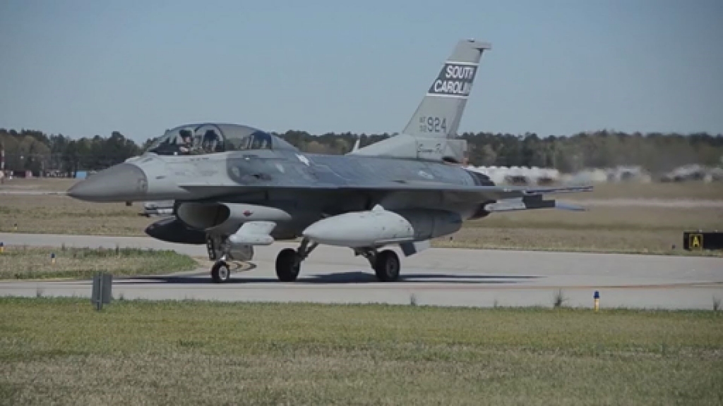 Carolina National Guard jet