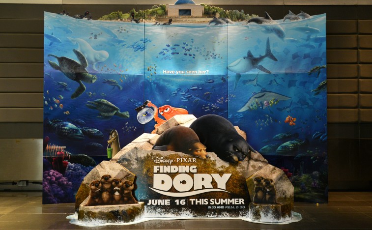 Finding Dory promotional material