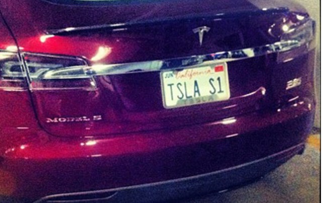 First production 2012 Tesla Model S