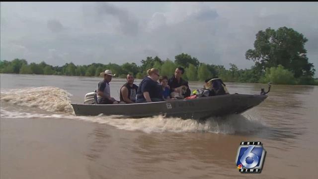 A total of 40 game wardens from across the state are being deployed to the area. They will be equipped with air boats that can run in shallow waters like flooded streets