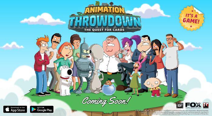 Fox’s Entire Cartoon Lineup Stars In “Animation Throwdown” Game