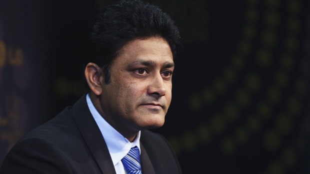 Former India captain Anil Kumble named as the national team's new head coach