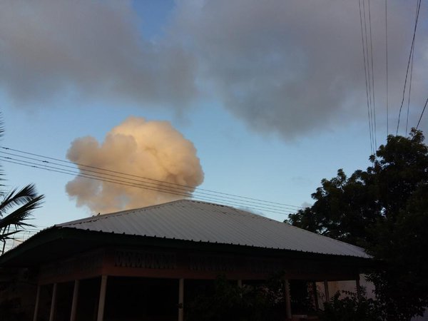 Suspected Al Shabaab Gunmen stormed Ambassador hotel on Makka Al Mukarama street in Mogadishu after setting off a car packed with explosives at the gates of the building police said