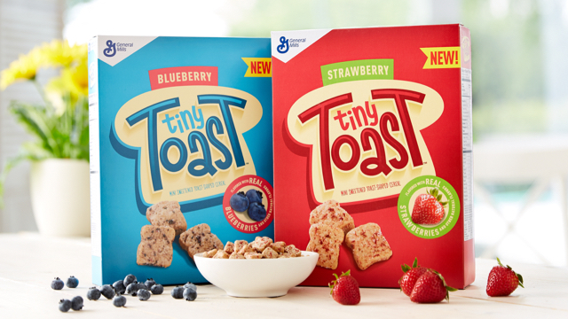 General Mills will release Tiny Toast this June. Image courtesy General Mills