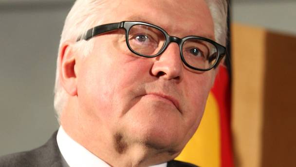 German foreign minister Frank Walter Steinmeier was meeting his counterparts from France the Netherlands Italy Belgium and Luxembourg