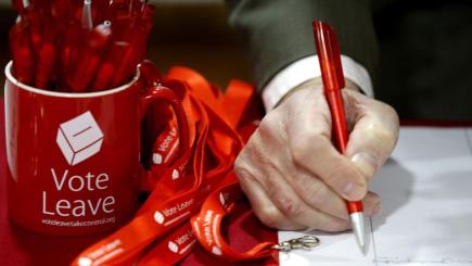 Vote Leave have taken a 10-point lead in one poll