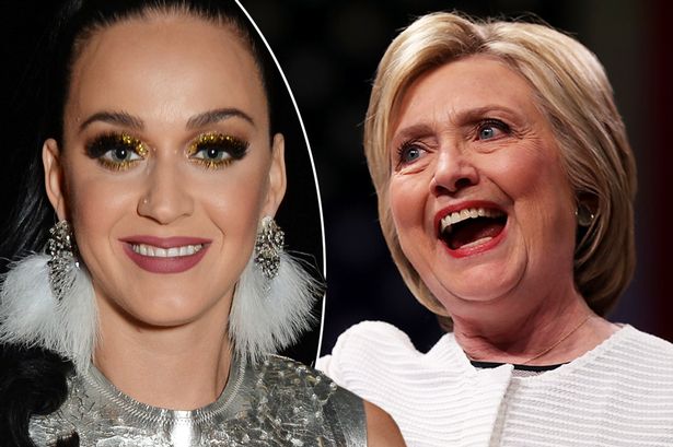 Katy Perry Hillary Clinton