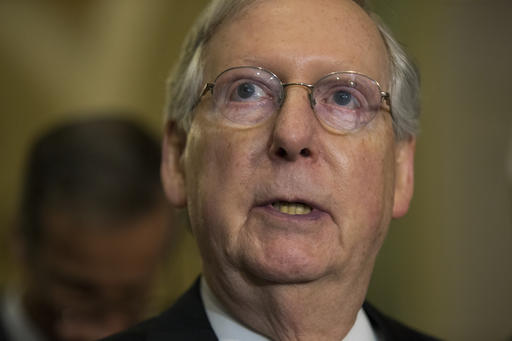 Senate Majority Leader Sen. Mitch Mc Connell of Ky. speaks during a news conference on Capitol Hill in Washington. President Barack Obama is condescending. Senate Minority Leader Harry Reid veers from friendly in private