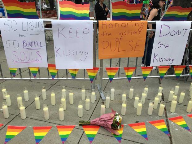 London stands with Orlando vigil