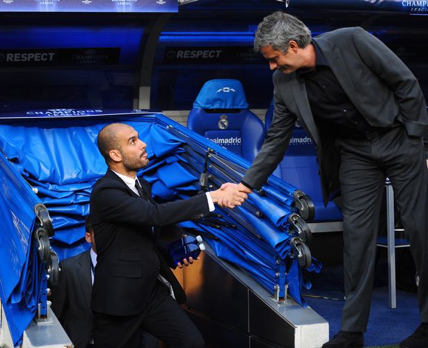 Guardiola and Mourinho