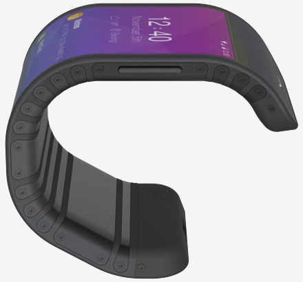 Lenovo Shows Off Flexible Wrist Phone, Tablet