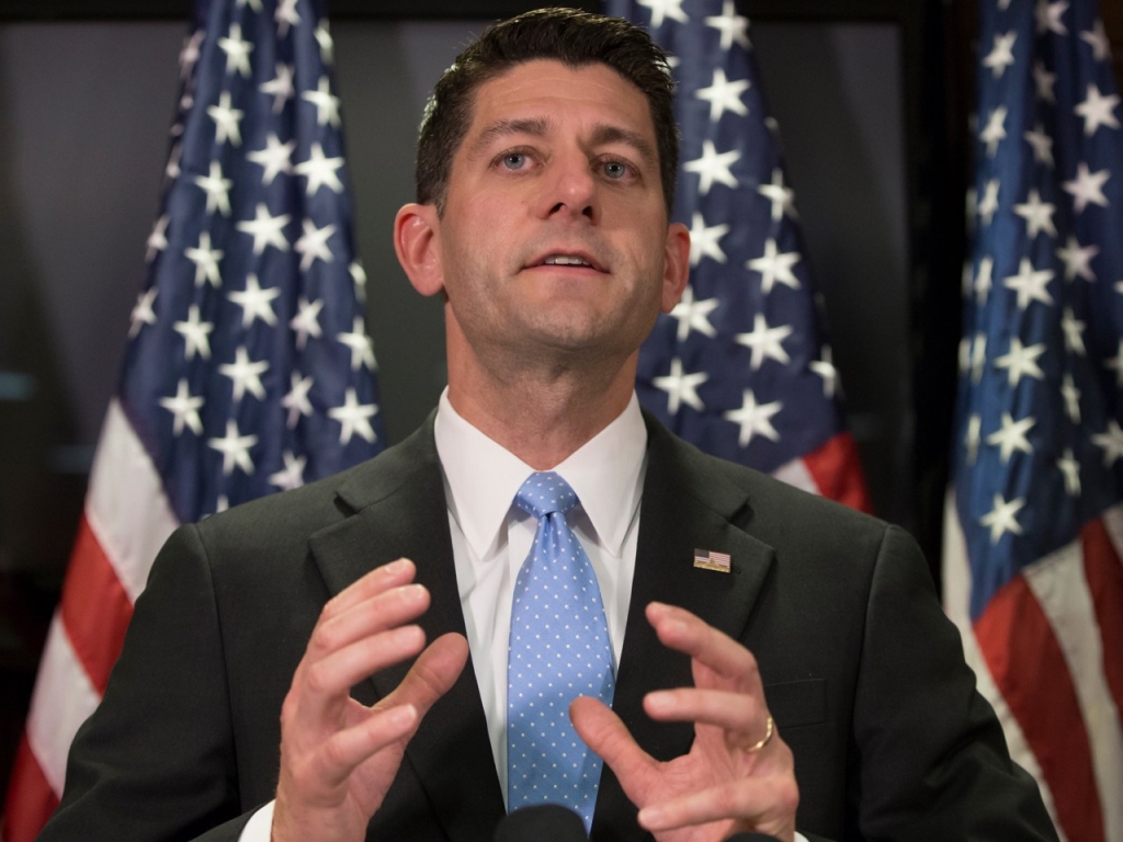 House Speaker Paul Ryan.				Scott Applewhite  AP