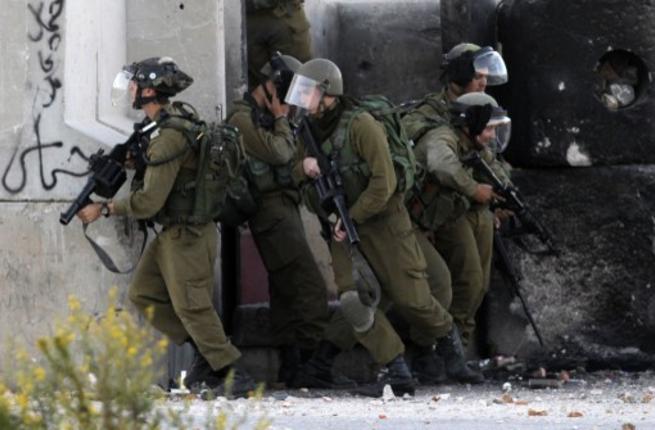 IDF soldiers in the West Bank