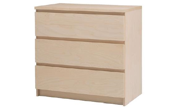 Ikea is recalling 29 million chests and dressers similar in style to the one above because of tip-over dangers