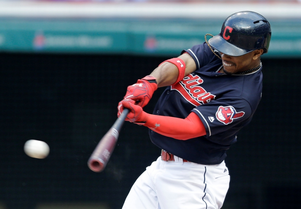 Tyler Naquin belts first MLB homer