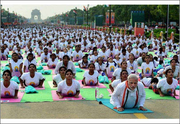 International Yoga Day PM Modi to discuss Event Preparations which is Going to held in Chandigarh