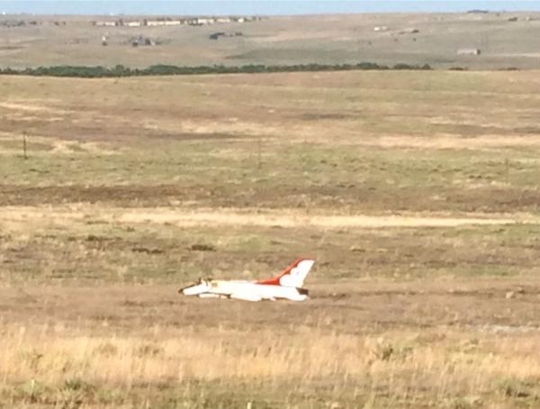 Thunderbird crashes following USAFA graduation