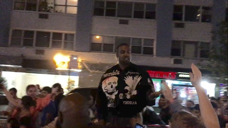 Videos: East Village Descends Into Chaos After Kanye West Announces Surprise Webster Hall Show