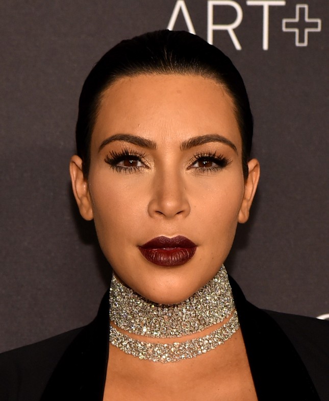 LOS ANGELES CA- NOVEMBER 07 TV personality Kim Kardashian West attends LACMA 2015 Art+Film Gala Honoring James Turrell and Alejandro G Iñárritu Presented by Gucci at LACMA