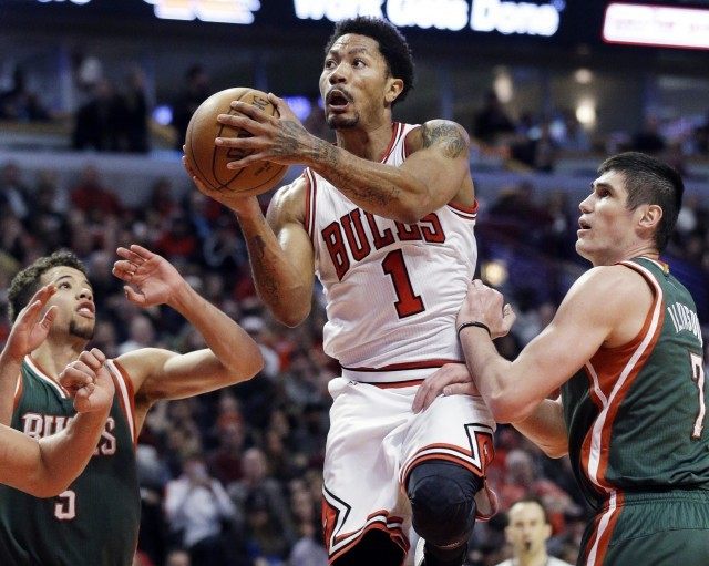 Derrick Rose Ersan Ilyasova Michael Carter-Williams