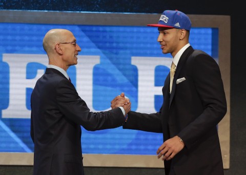 Australian Ben Simmons goes first in NBA draft