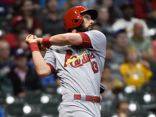 Carpenter has 4 more hits to lead Cards over Brewers 10-3