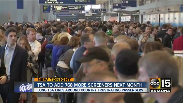 Long TSA lines around the country are frustrating passengers.                      KNXV