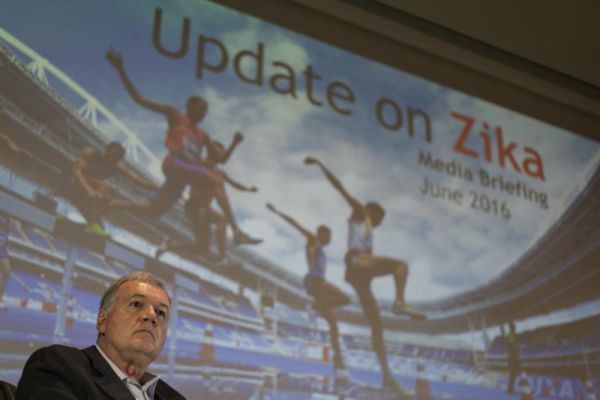 Rio 2016 Chief Medical Officer Joao Grangeiro speaks