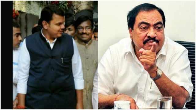 Maharashtra It's a result of clash of egos between Khadse and Fadnavis