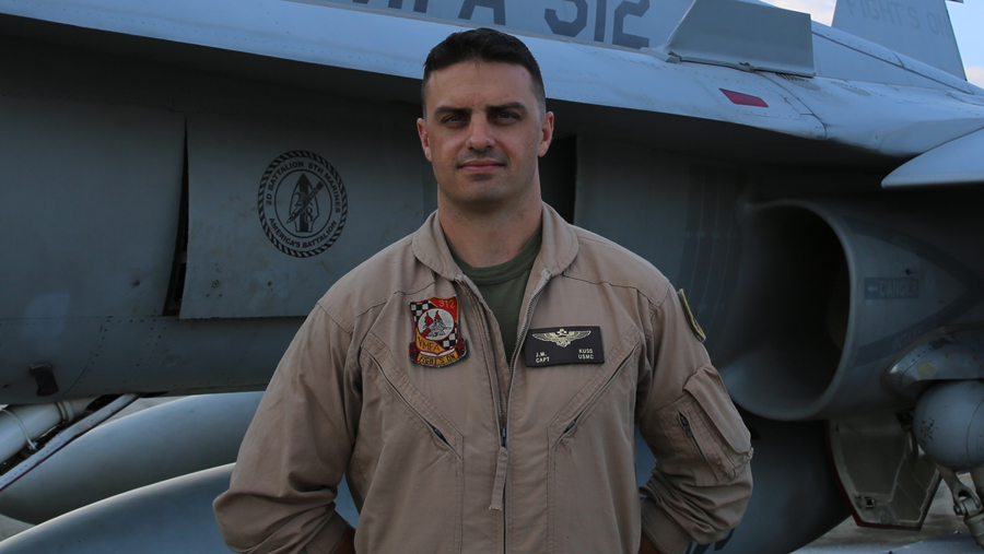 Marine Capt. Jeff Kuss of Durango Colo