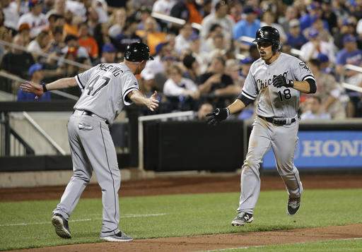 Saladino, White Sox Rally Past Mets 6-4 to Stop 7-Game Slide