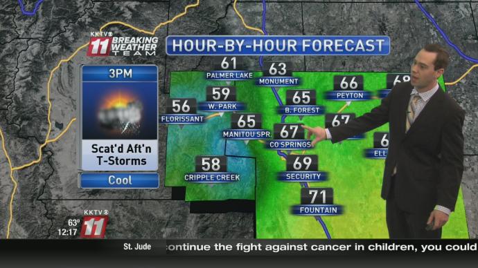 T.S. Bonnie will raise our rain chances later today